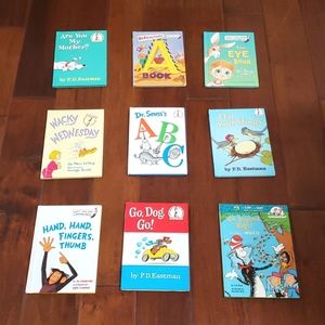 Lot of 9 DR. SEUSS Bright & Early Beginner Books